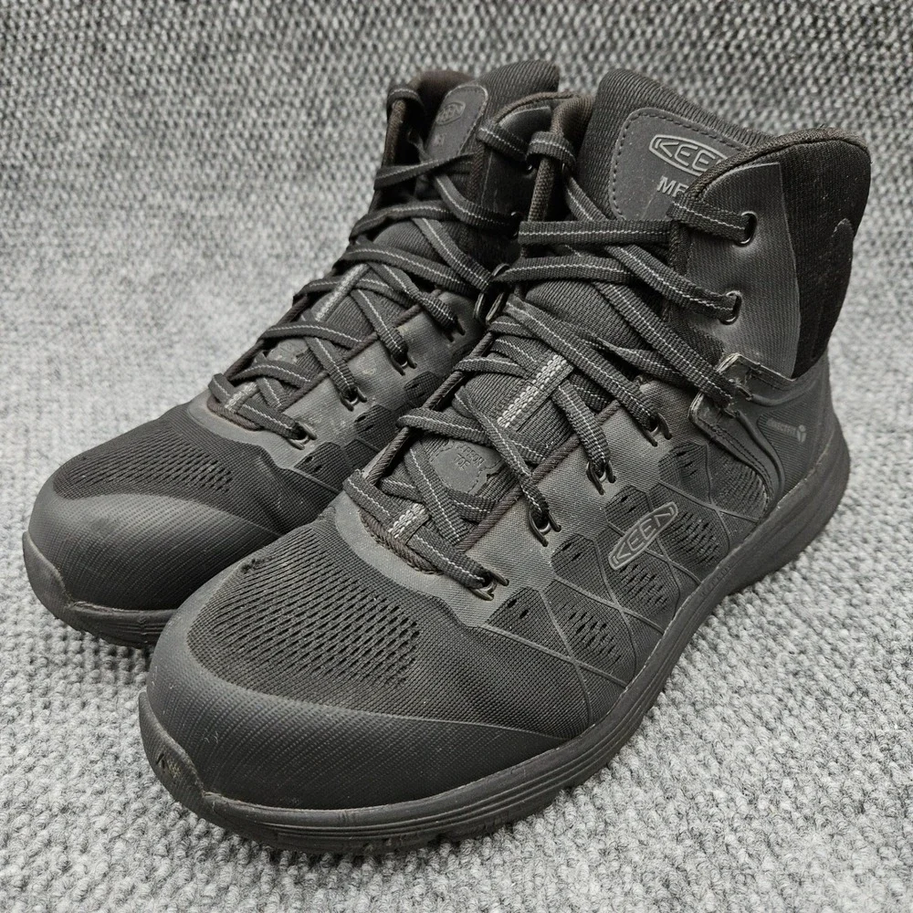 Keen Met (Men's 14 D) Black Utility Vista Energy Carbon Safety Toe Work Boots